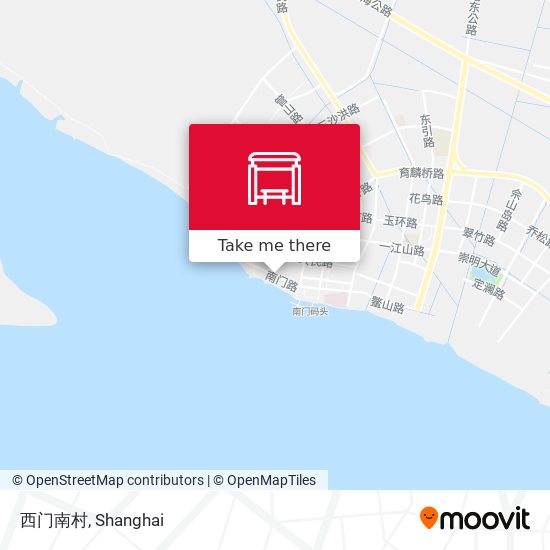 西门南村 map