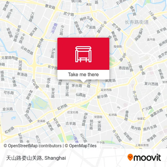 天山路娄山关路 map