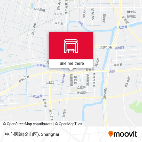 中心医院(金山区) map