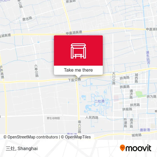三灶 map