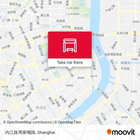 内江路周家嘴路 map