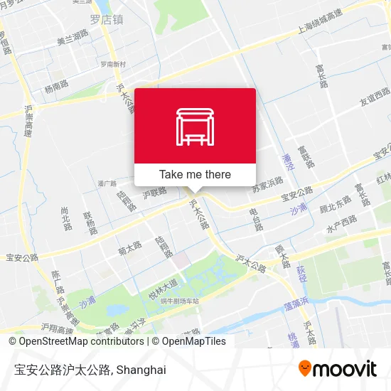宝安公路沪太公路 map