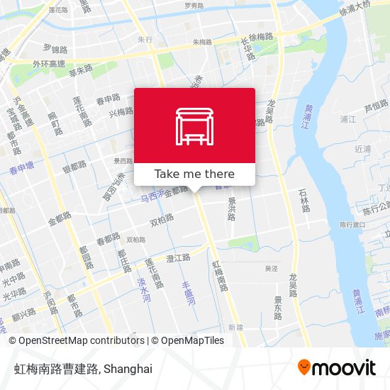 虹梅南路曹建路 map