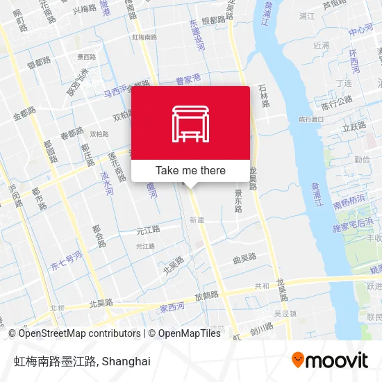 虹梅南路墨江路 map