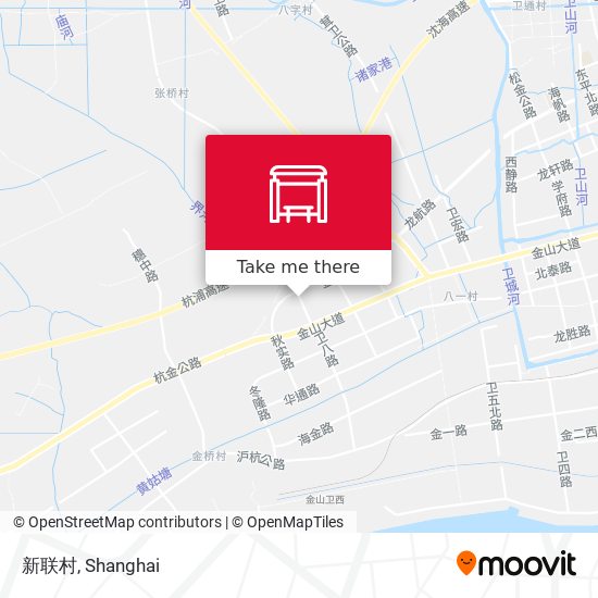 新联村 map
