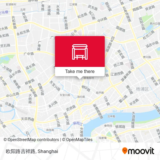 欧阳路吉祥路 map