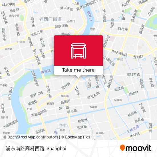 浦东南路高科西路 map