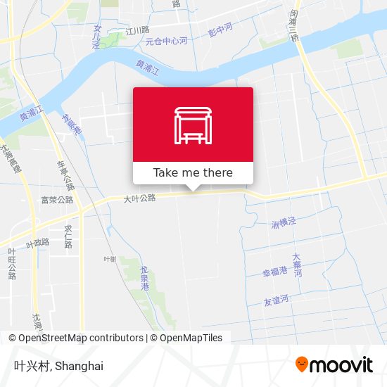 叶兴村 map