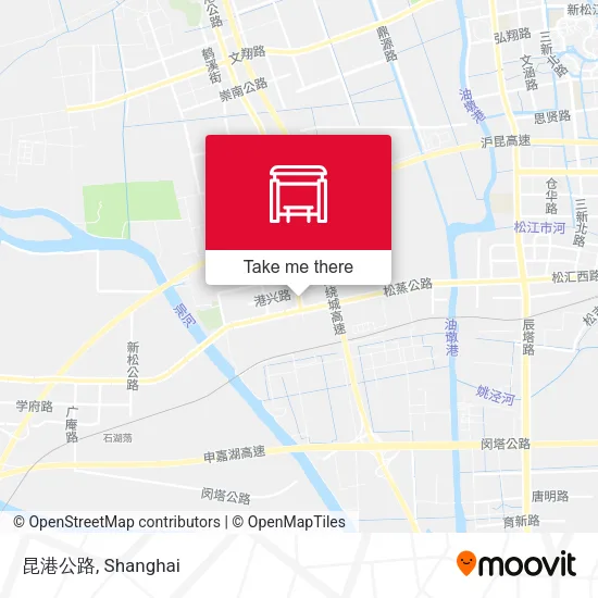 昆港公路 map