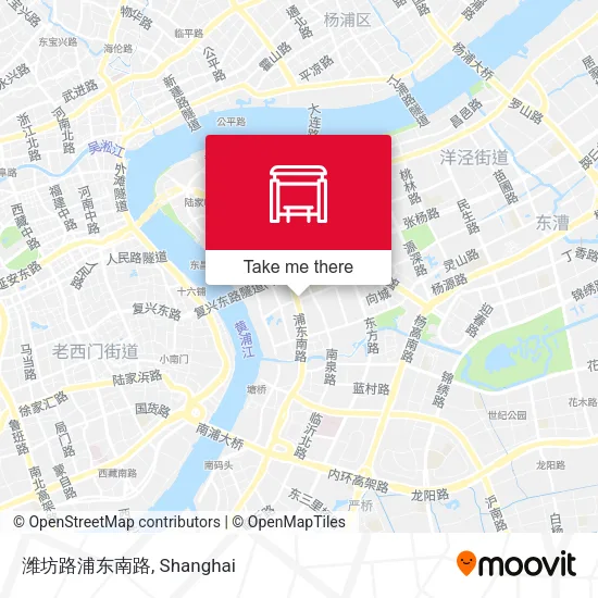 潍坊路浦东南路 map