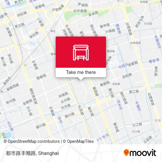 都市路丰顺路 map