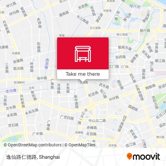 逸仙路仁德路 map
