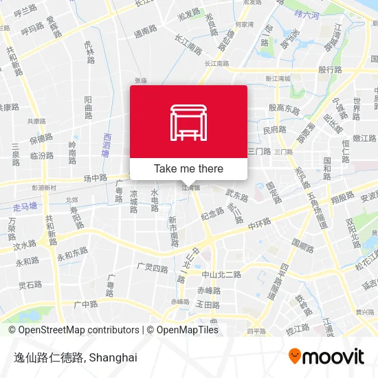 逸仙路仁德路 map