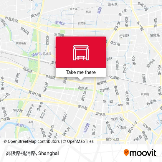 高陵路桃浦路 map