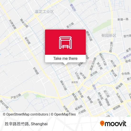 胜辛路胜竹路 map