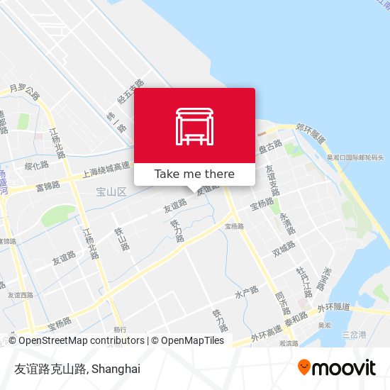 友谊路克山路 map