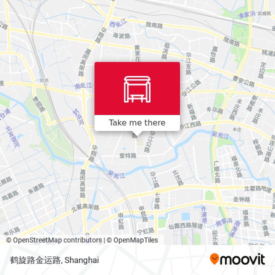鹤旋路金运路 map