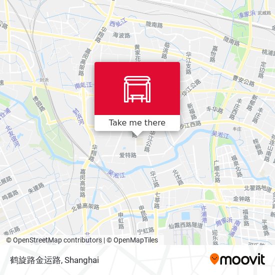 鹤旋路金运路 map