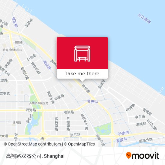 高翔路双杰公司 map