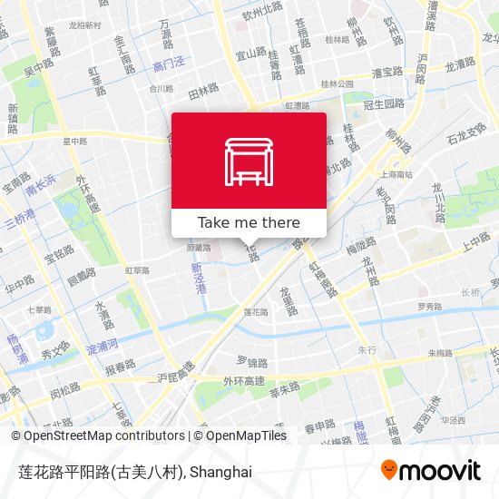 莲花路平阳路(古美八村) map