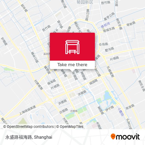 永盛路福海路 map