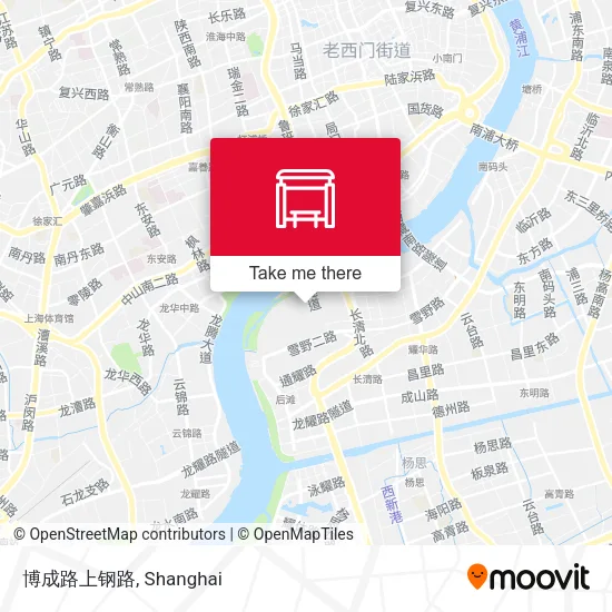 博成路上钢路 map