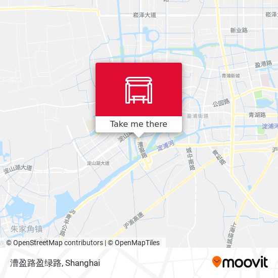 漕盈路盈绿路 map