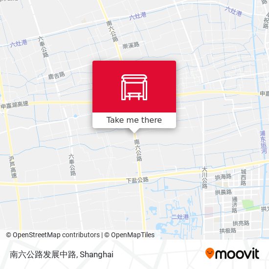 南六公路发展中路 map