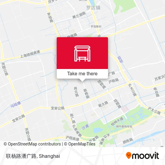 联杨路潘广路 map