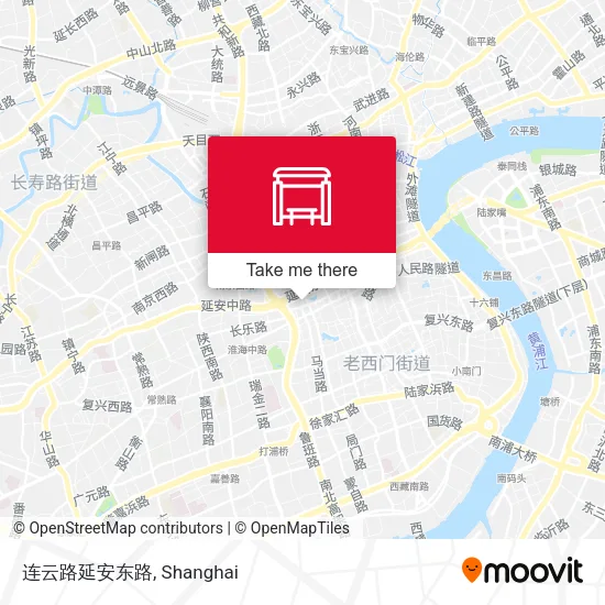 连云路延安东路 map