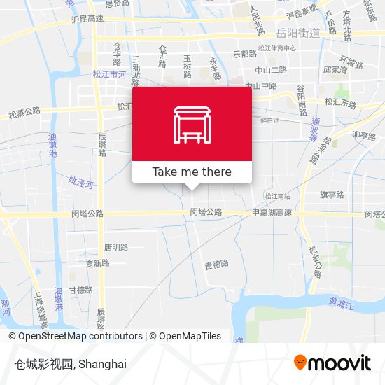 仓城影视园 map