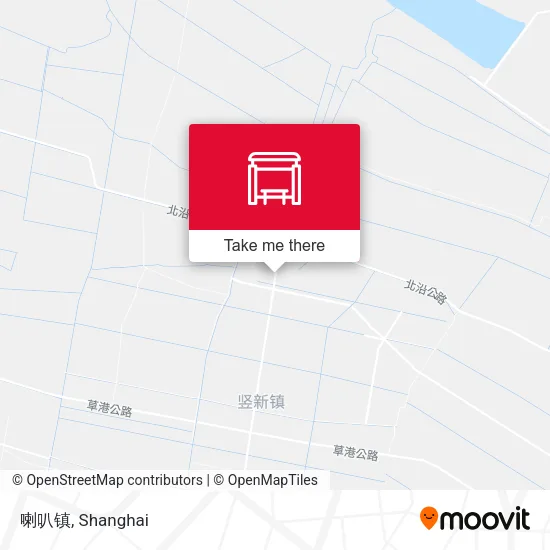 喇叭镇 map