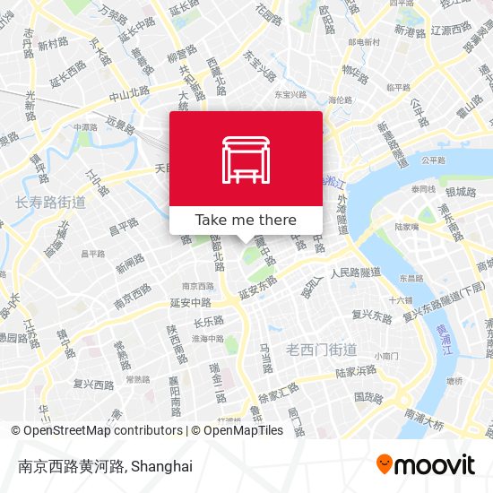 南京西路黄河路 map