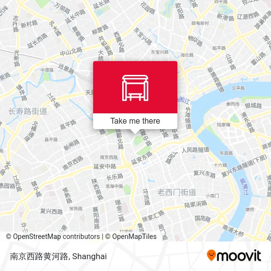 南京西路黄河路 map