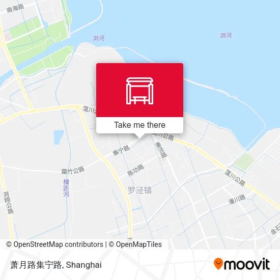 萧月路集宁路 map