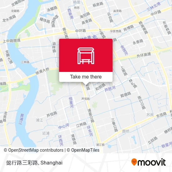 懿行路三彩路 map