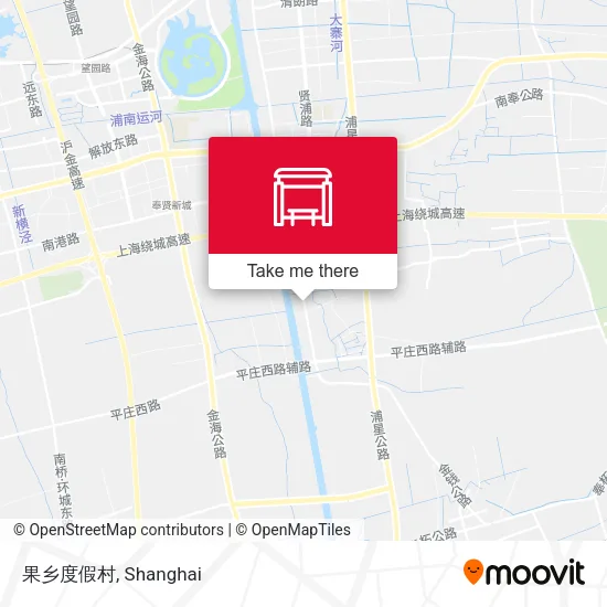 果乡度假村 map