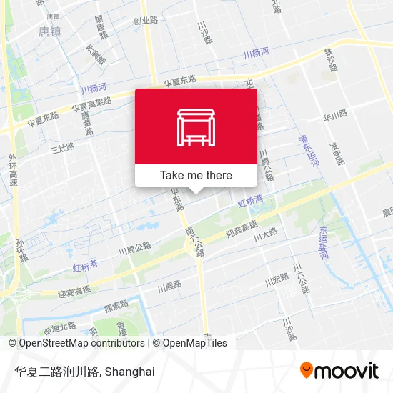 华夏二路润川路 map