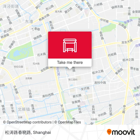 松涛路春晓路 map