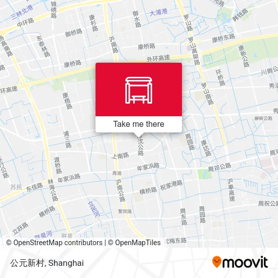 公元新村 map