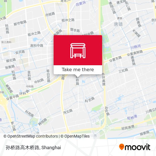 孙桥路高木桥路 map