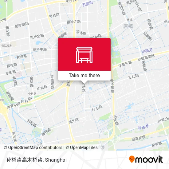 孙桥路高木桥路 map