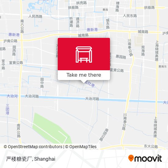 严楼糖瓷厂 map