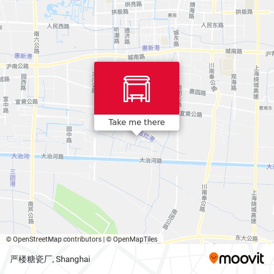 严楼糖瓷厂 map