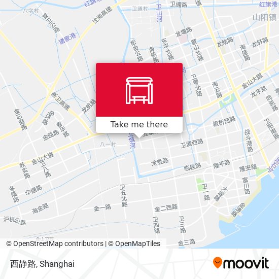 西静路 map