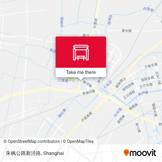 朱枫公路新泾路 map