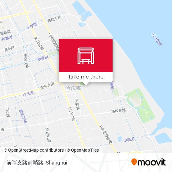 前哨支路前哨路 map