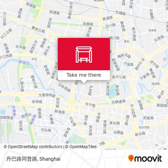 丹巴路同普路 map