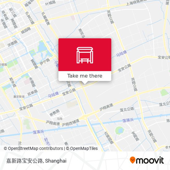 嘉新路宝安公路 map