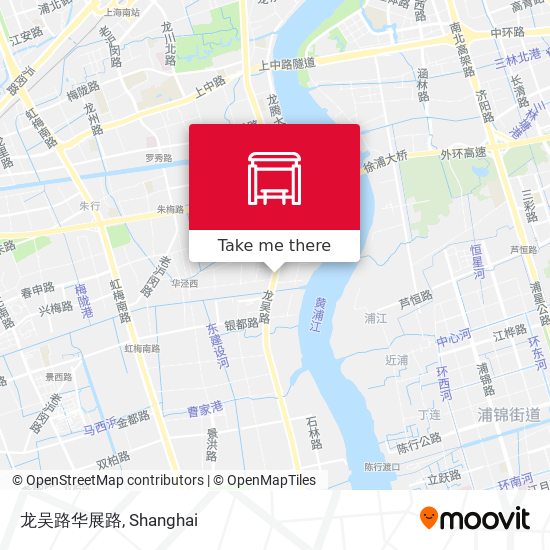龙吴路华展路 map